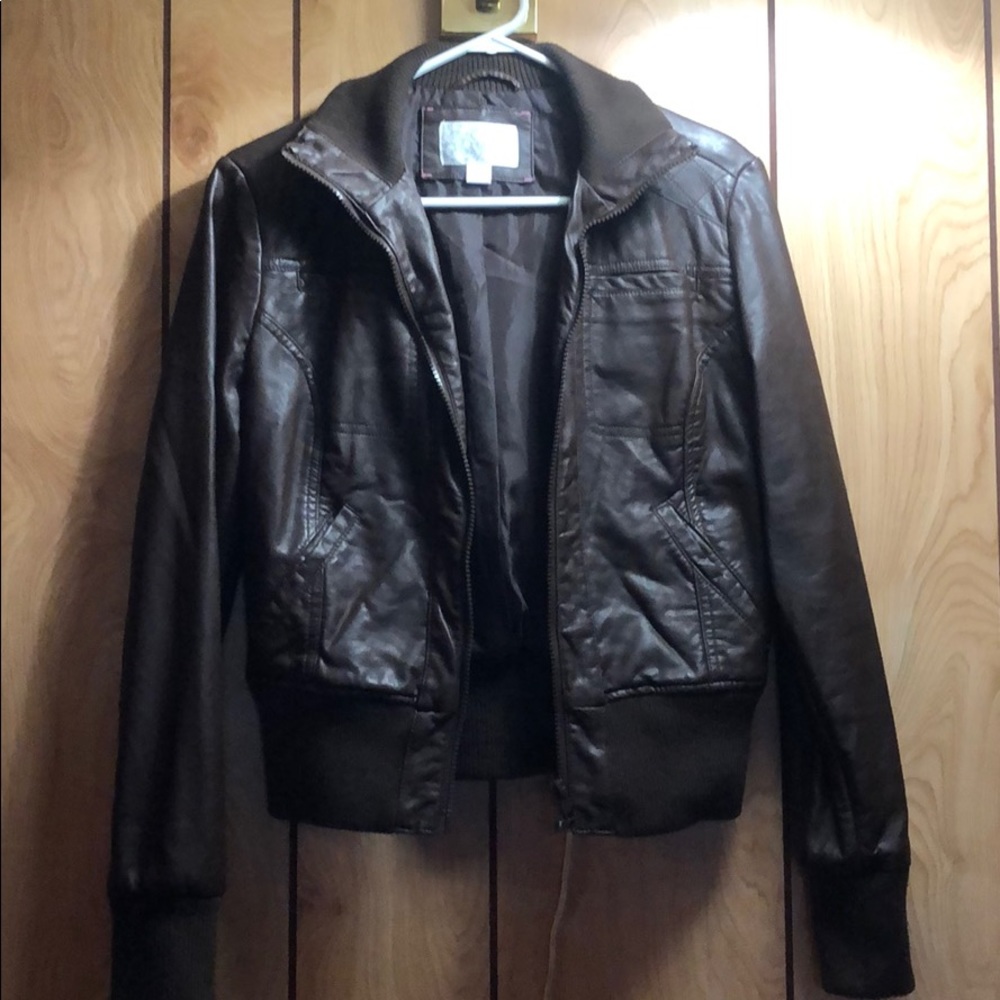 Brown Bomber Jacket